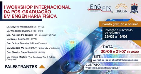 I Workshop Internacional da Pós Graduação em Engenharia Física da UFRPE